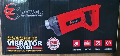 【®️®️®️】 CONCRETE VIBRATOR 1200W ZX POWER (ZX-VB35) | ToolsMart1